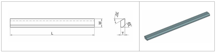 Specification of Carbide Strips-SEE Type