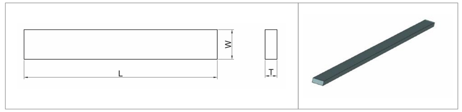 Specification of Carbide Strips-S Type