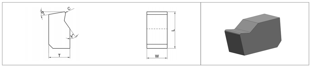 Tungsten Carbide Metal Cutting Blade