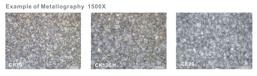 Specification of Inserts for Rock Drilling